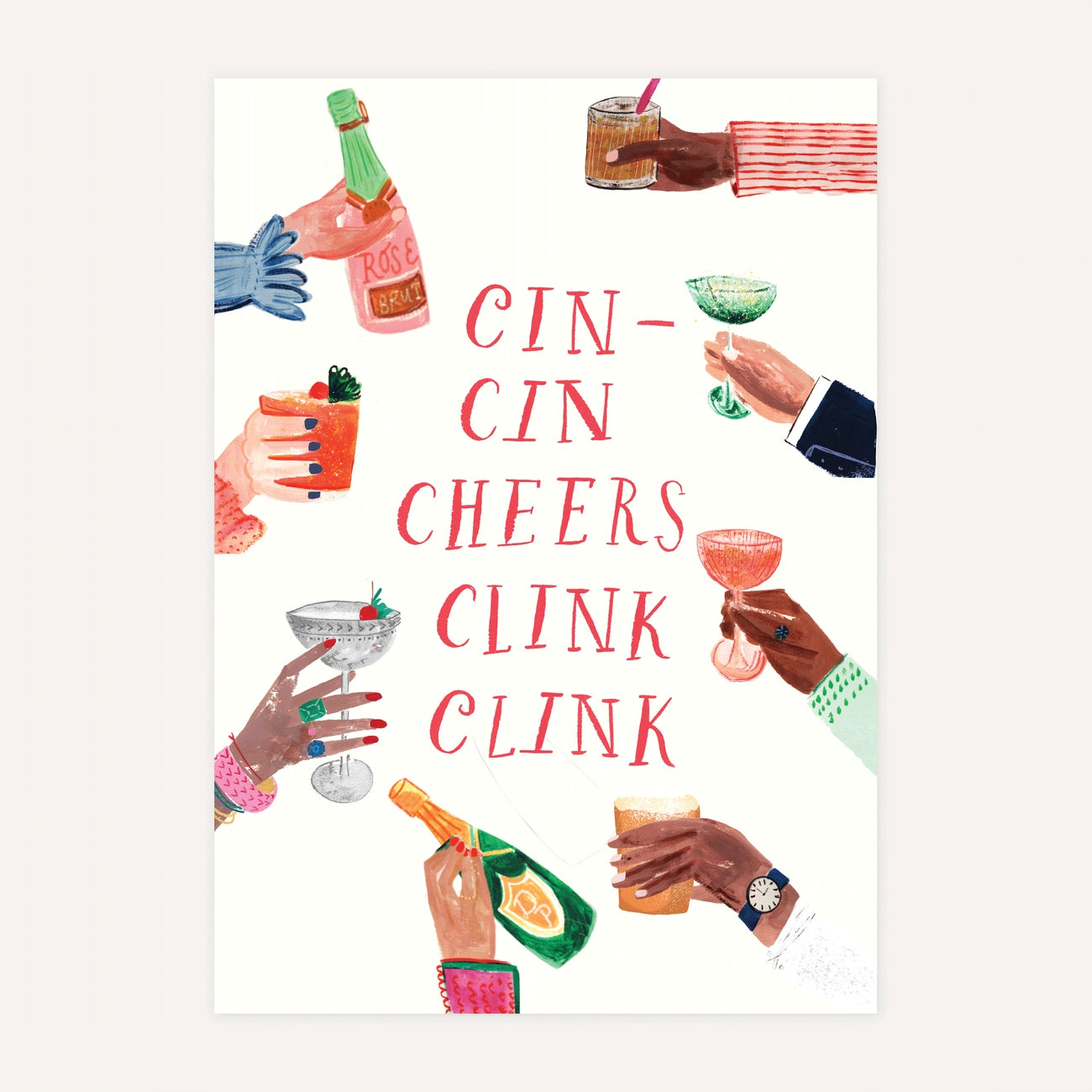 Cin Cin - Congrats Card