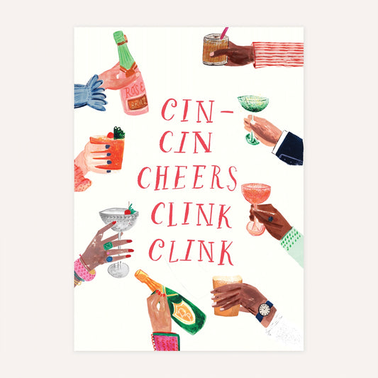 Cin Cin - Congrats Card