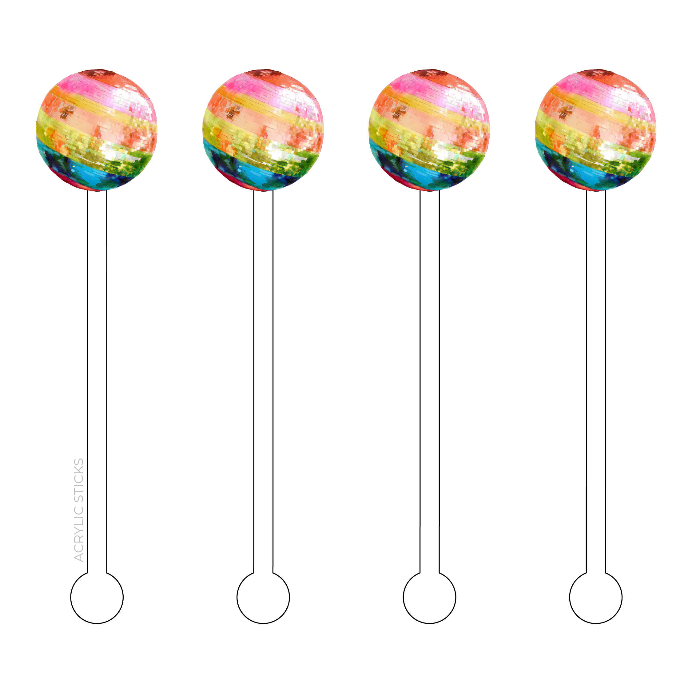 Sport Acrylic Stirring Sticks – Lulubelles Boutique