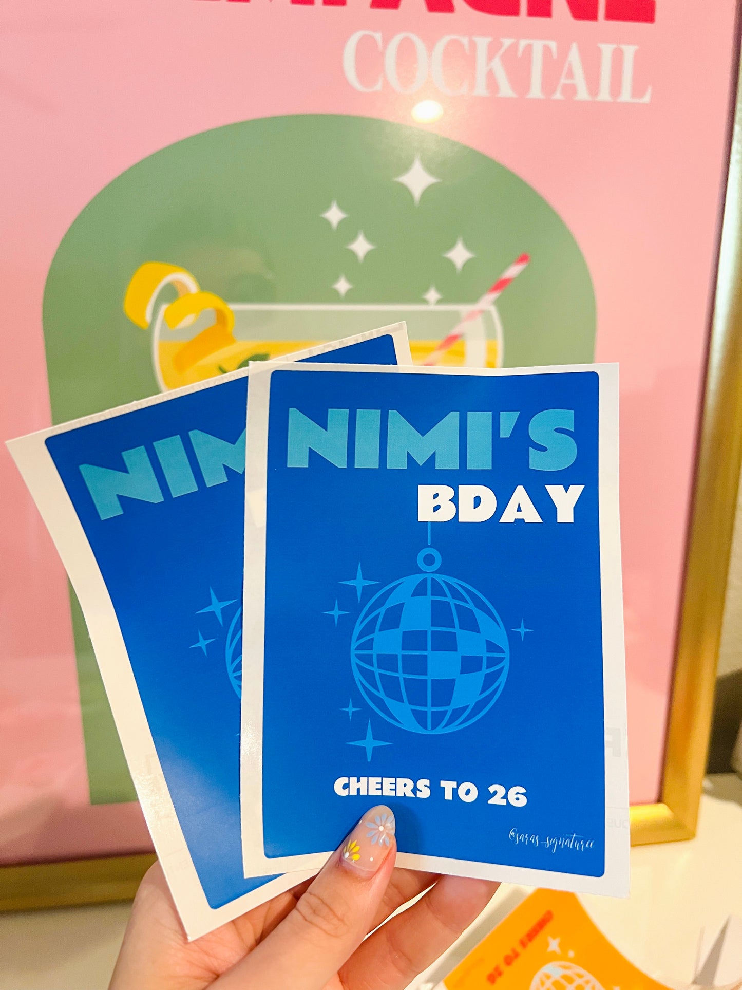 Custom Colorful Trendy Label