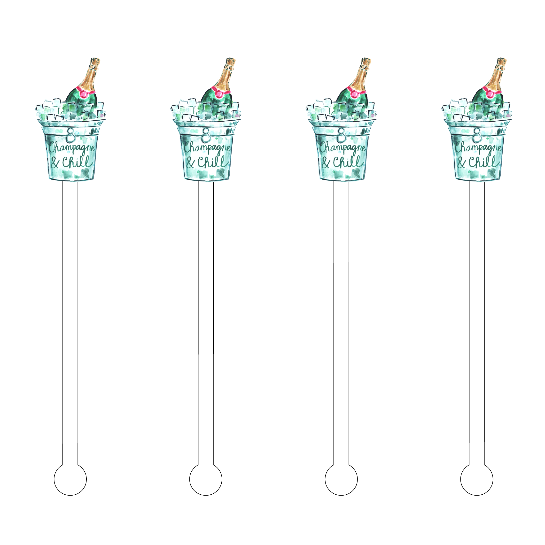 POPCORN ACRYLIC STIR STICKS – ACRYLIC STICKS TM