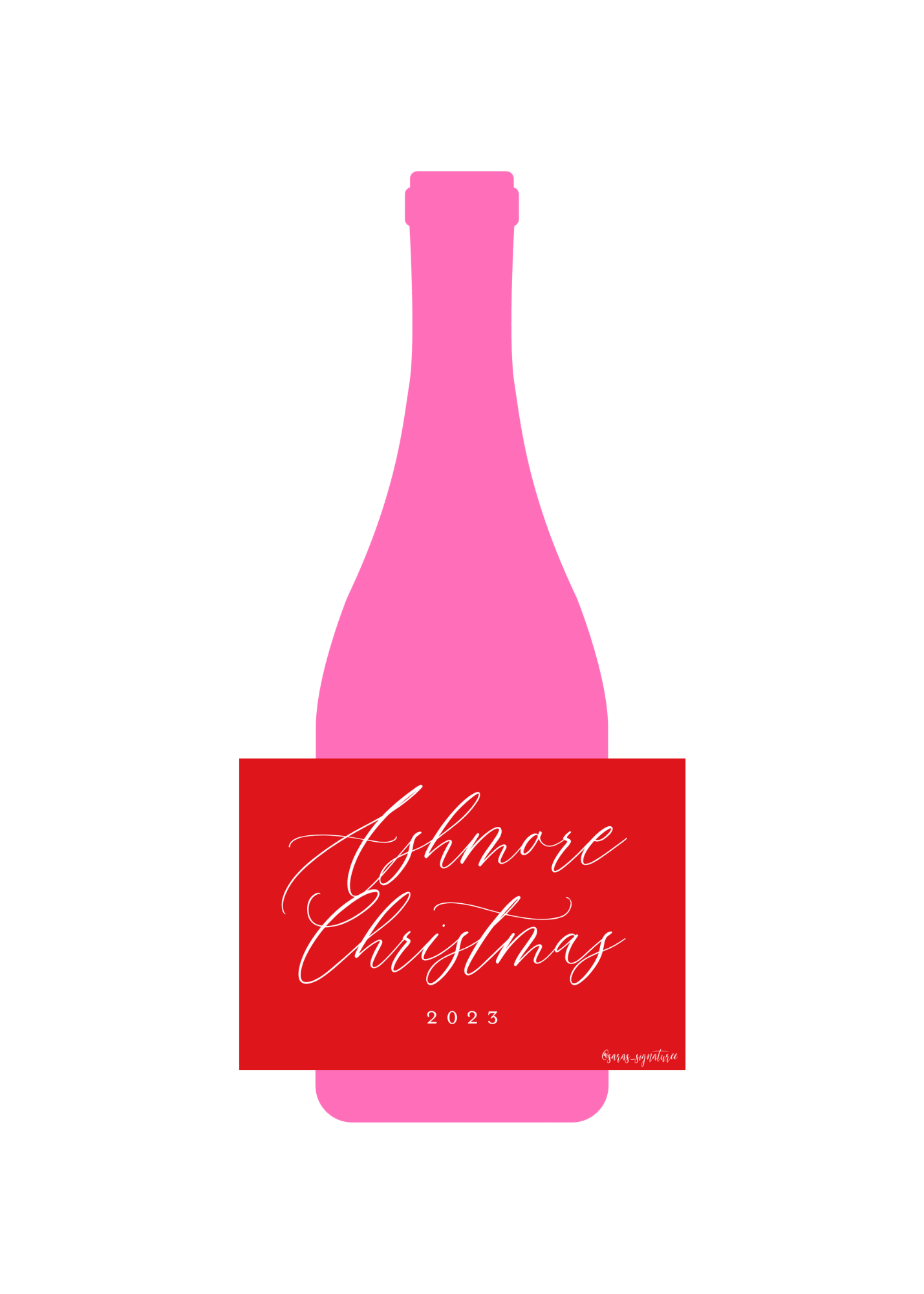 Whimsical Holiday Label | Customizable