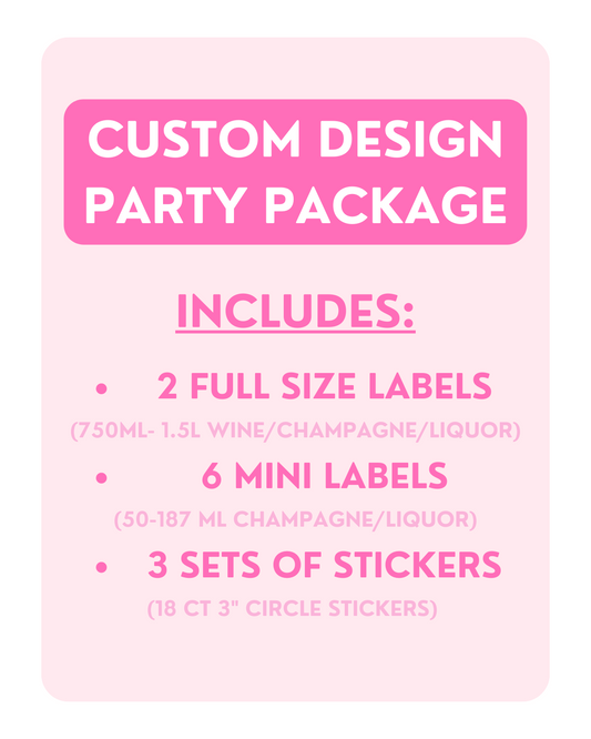 Custom Design Party Package