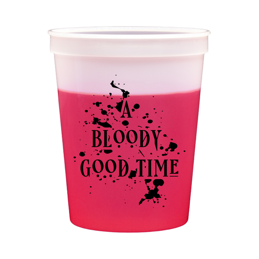 A Bloody Good Time Color Changing Reusable Cups