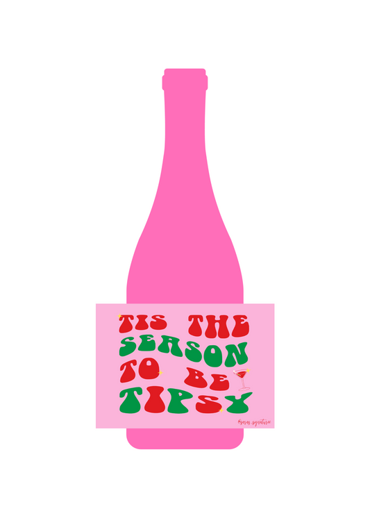 Tis the Season Label