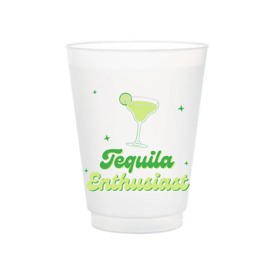 Tequila Enthusiast Reusable Cups