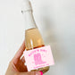 Custom Pink Cowgirl Boots Label