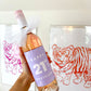 Custom Champagne Graphic Label