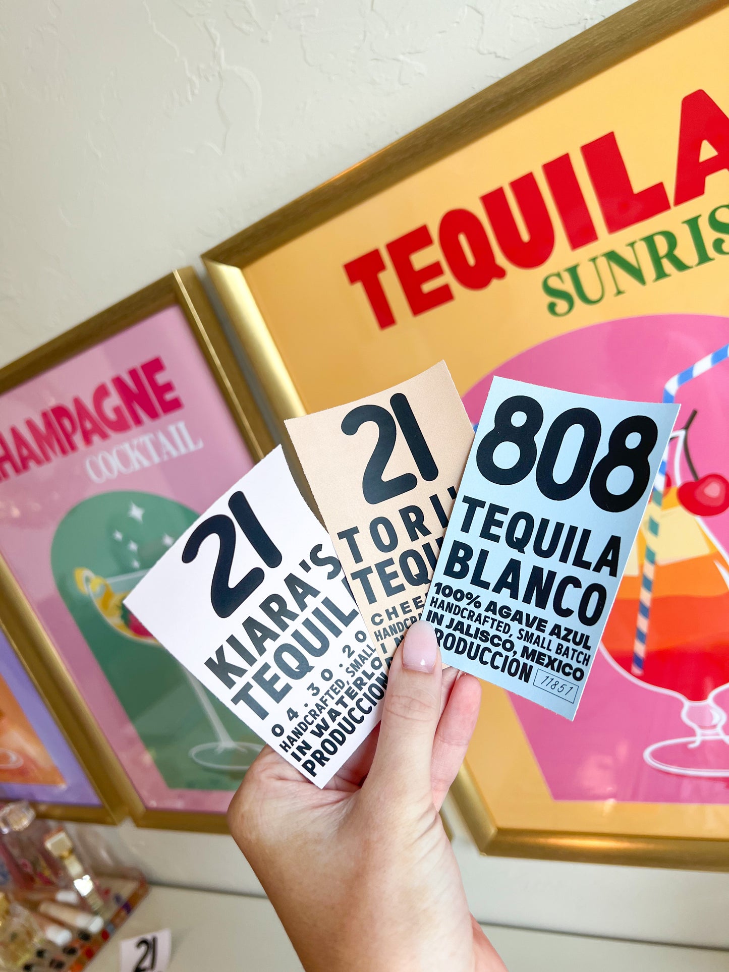 Custom Tequila Label