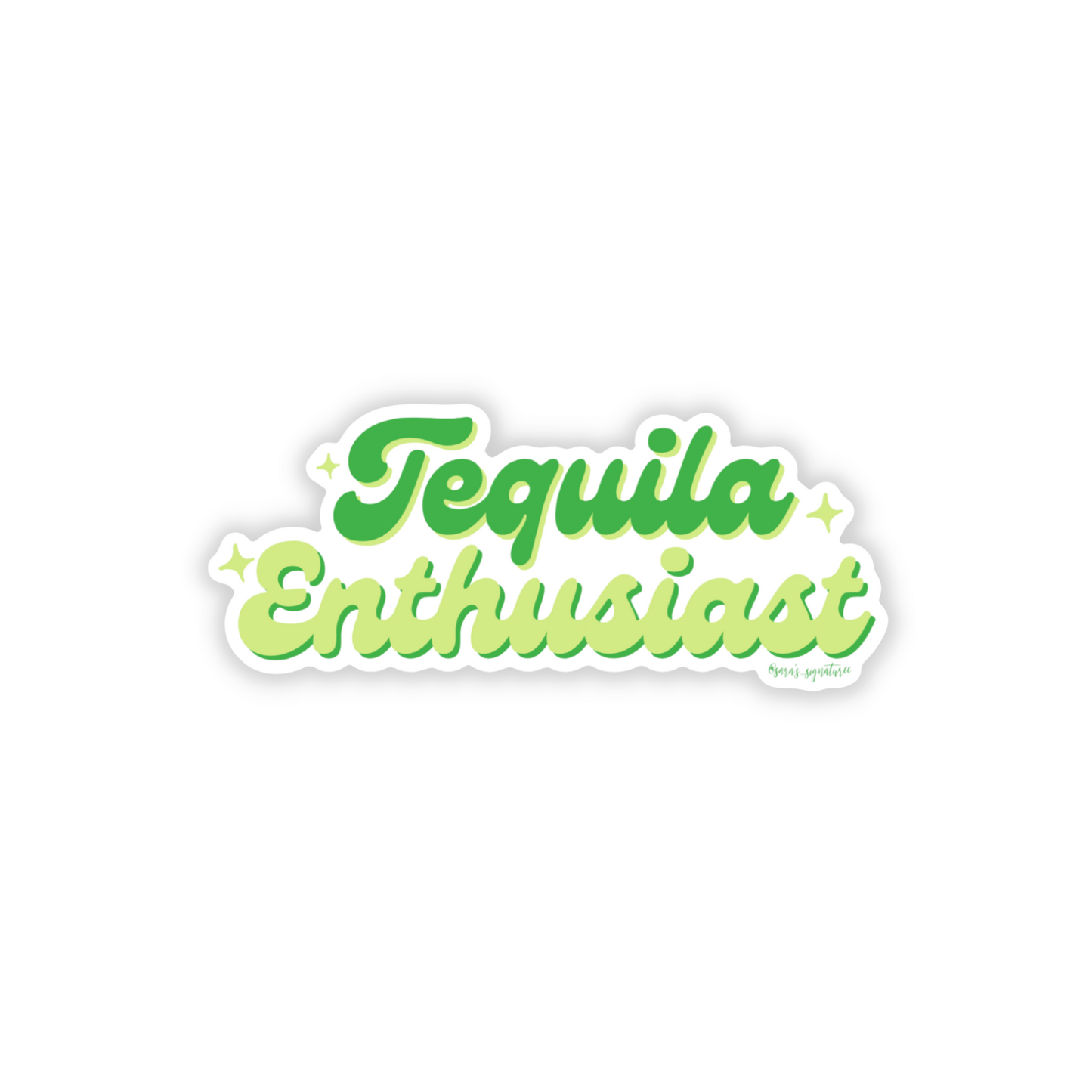 Tequila Enthusiast Decal Sticker