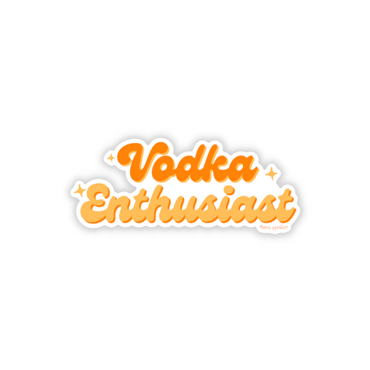 Vodka Enthusiast Decal Sticker