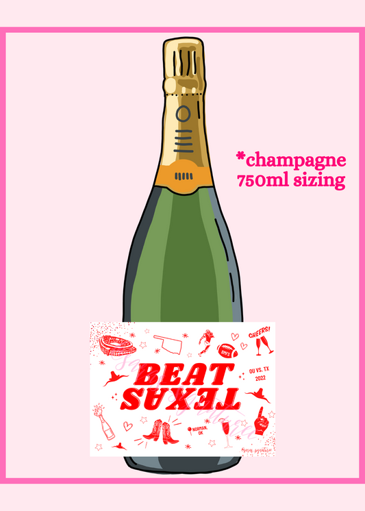 OU Champagne Label