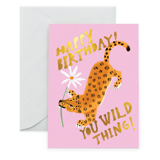 Wild Child- Birthday Card